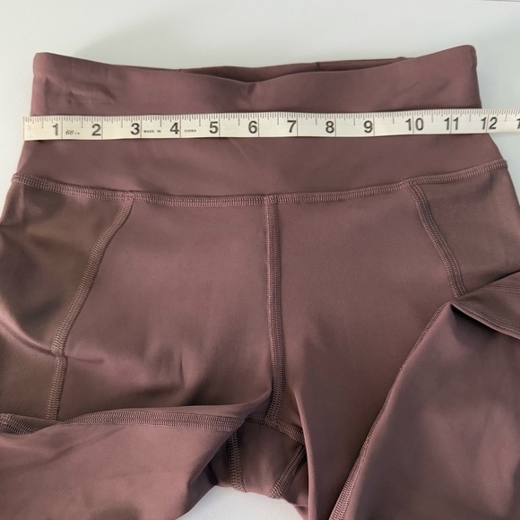 Lululemon City Core High Waist Leggings Women Size 4 Training Running Mauve Pink - Picture 8 of 11